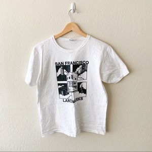 Vintage Women’s San Francisco Landmarks T Shirt